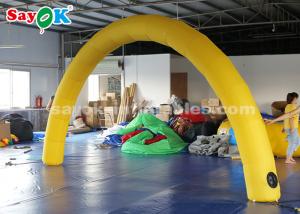 Wholesale Inflatable Entrance Arch Yellow 6*3m Inflatable Arch With Air Blower For Event Advertisement from china suppliers