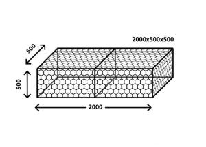 Wholesale Woven 3.2mm PVC Coated Hexagonal Gabion Mesh Baskets ISO 9001 from china suppliers