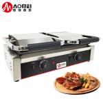 Durable Electric Contact Grill for Sandwich Making on Table Top Stainless Steel
