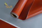 High-temperature Fiberglass Fabric Reinforced Silicone Rubber Sheet with High