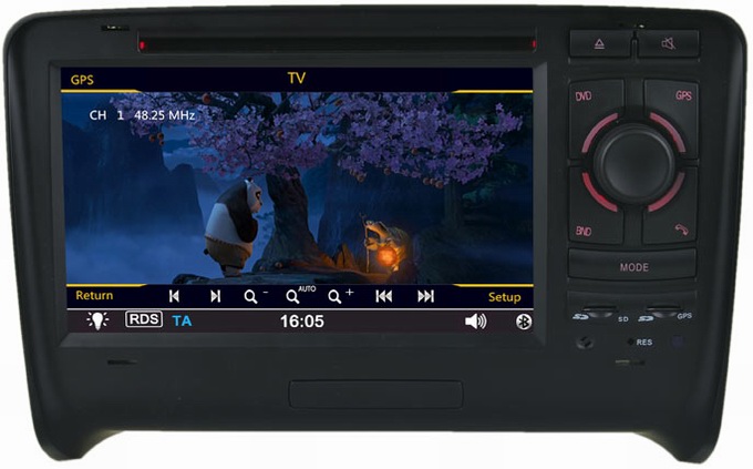 Ouchuangbo radio gps multimediastereo for Audi TT 2006-2014 with USB SD swc OCB-8795