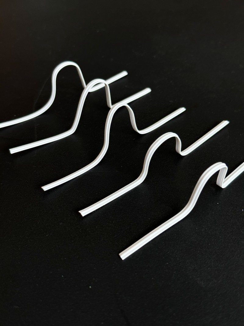 Factory Facemask used 3.0mm Single Core nose wire brigde bar with spool packing