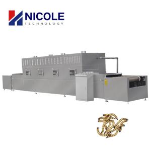 Wholesale Stainless Steel Industrial Microwave Dryer Insects Continuous Drying Equipment from china suppliers