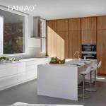 Classic Wood Kitchen Cabinet Affordable Price Customized Modern Wood Grain