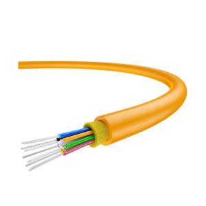 Wholesale Indoor Optical Fiber Cable Single Mode GJFJV 4/6/8/12/24/48 Cores LSZH Fiber Cable from china suppliers