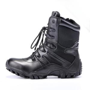 Wholesale High Top Black Waterproof Combat Hiking Boots Training Shoes Tactical Boots from china suppliers