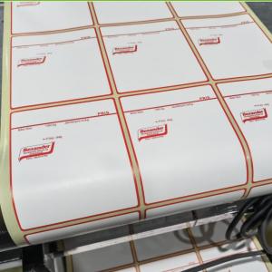 Wholesale Customized Preprinted Adhesive Thermal Paper Label printed adhesive label from china suppliers