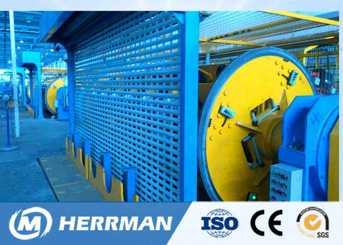 Rigid Type Wire And Cable Stranding Machine Frame Structure Al , Cu Conductor