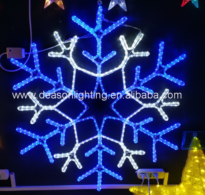 led christmas decor snowflake