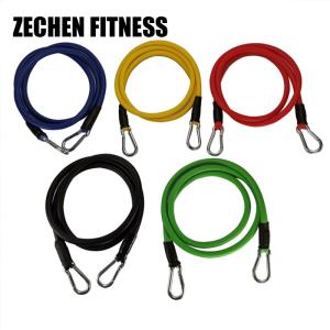 Wholesale 11pcs Resistance Loop Bands Set Fitness 1.2m Home Workout Tube Set With Handles from china suppliers
