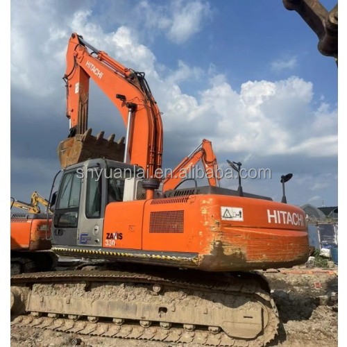 Construction ZX260 Excavator With Original Hydraulic Pump And 26000KG Machine Weight