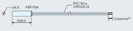 High Stability Refrigerator / Piping / NTC Temperature Sensor