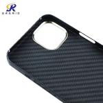 Metal Ring Camera Fiber Aramid Phone Cases Shockproof Carbon OEM 6.7 inch