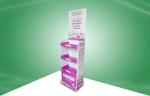 POS Cardboard Retail Display Stands , Heavy Duty Cardboard Floor Display