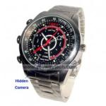 640x480 Waterproof Stainless Steel Sport Watch Digital Video Recorder with 4G