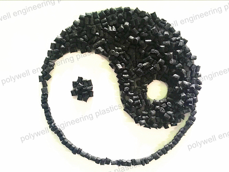 Plastics Extrusion Material Polyamide Nylon 66 Granules High Temperature Resistance Raw Plastic Material