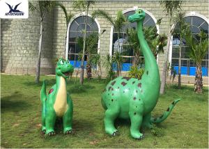 Wholesale Lifelike Dinosaur Large Fiberglass Statues , Large Outdoor Animal Sculptures from china suppliers
