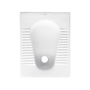 Wholesale Squatting Pan Toilet WC Bathroom Ceramic Toilet Squat Sanitary Ware Without Trapway from china suppliers
