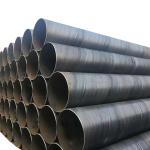 ROUND Section Shape ASME B 36.9 Carbon Steel Spiral Steel Pipe Steel Tube
