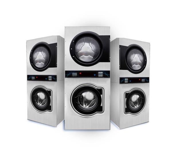 Coin Operated Washing Machine and Dryer for Kenya Market Stainless Steel 820*920