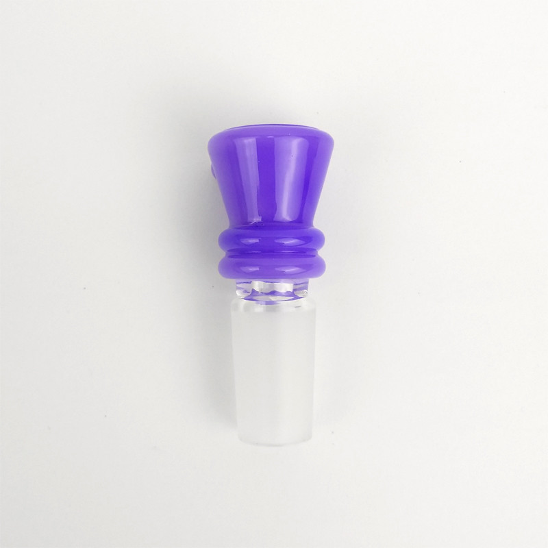 Thick Bong Spare Parts Glass Bong Slides With Handle Bowl Funnel Male Hourglass