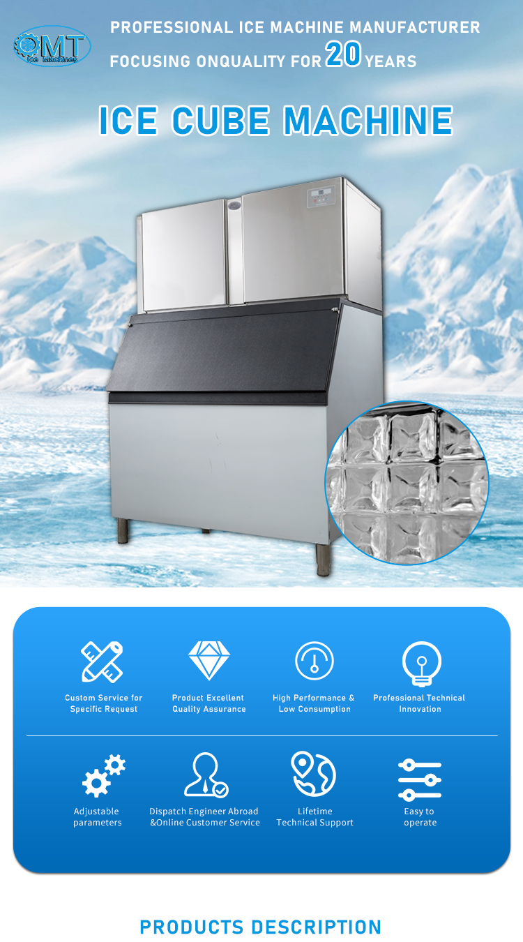 Solar Power Commercial Ice Cube Machine Versatile Easy Maintenance Compact