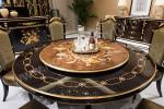Large Dining Set For Sale Carved Solid Wood Dining Table 6 Chairs Set TN-023B