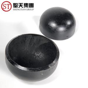 Wholesale Asme B16.9 6 Sch40 Cap Carbon Steel Black Pipe Fitting DN15-3000 from china suppliers