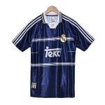 Real Madrid 1998 retro away football jersey is a classic tribute to the glorious