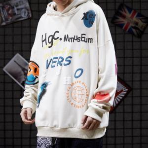 Wholesale clothing manufacturer for small business All Match 80 Cotton 20 Polyester Hoodie Three Dimensional Printing from china suppliers