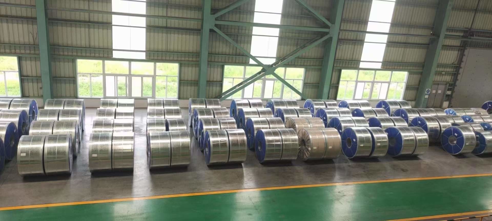 Cold Rolled ID508-610mm Hot Dip Galvanized Steel Strip