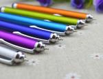 2015Promotional hot selling custom logo touch pen, touch screen pen, gift stylus