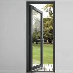 Interior / Exterior Aluminum Casement Doors French Single Hinged Aluminium Doors