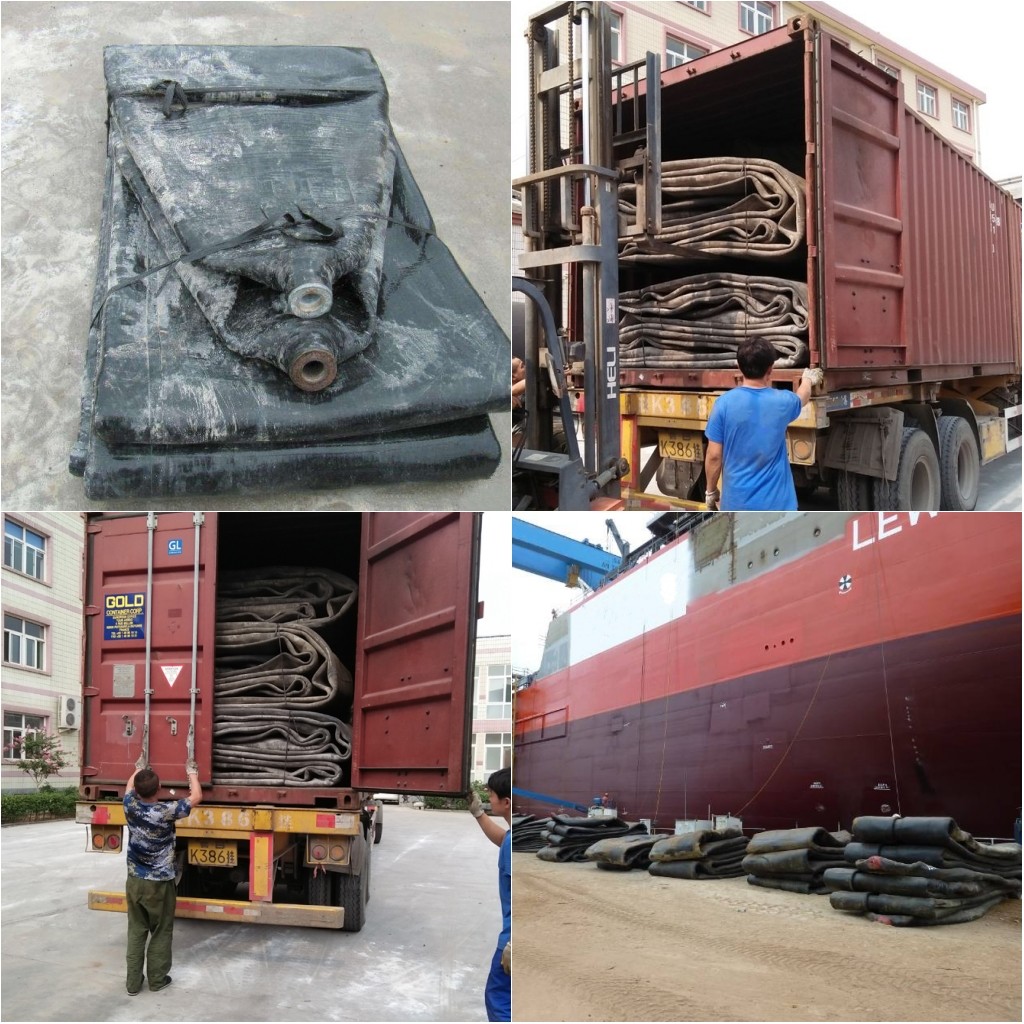 Sell China High Quality Natural Rubber Marine Airbag for Ship Launching & Upgrading