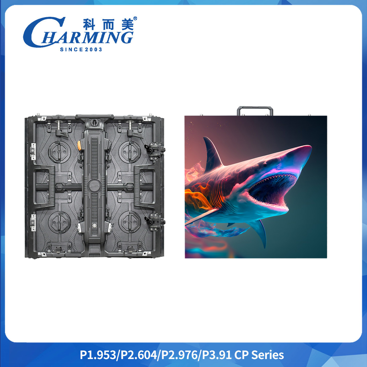 U-Shaped P2.6/2.98/3.91 CP Series Outdoor LED Video Wall Can Be Assembled Vertically And Horizontally