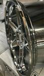 20" 9.5" 10.5" Demon Chrome Wheels Rims 275 315 AZ850 Tires For Challenger