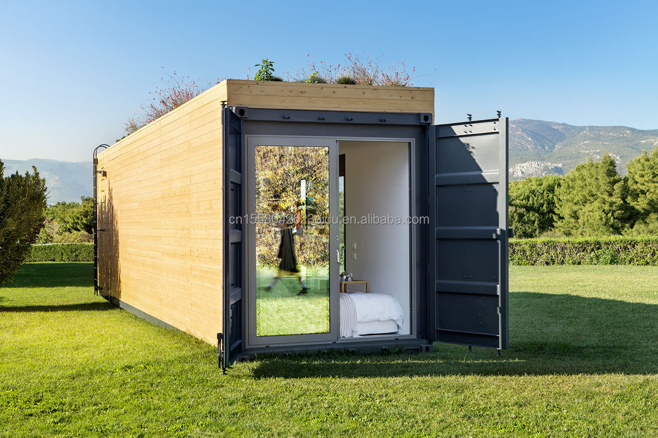 Galvanized Steel Bending Steel Frame 20ft Expandable Homes Prefab Houses Luxury Container House for Chinese Design Style