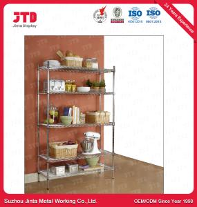 Wholesale 100kgs Bedroom Closet Wire Shelving Detachable 1200mm Shelf from china suppliers