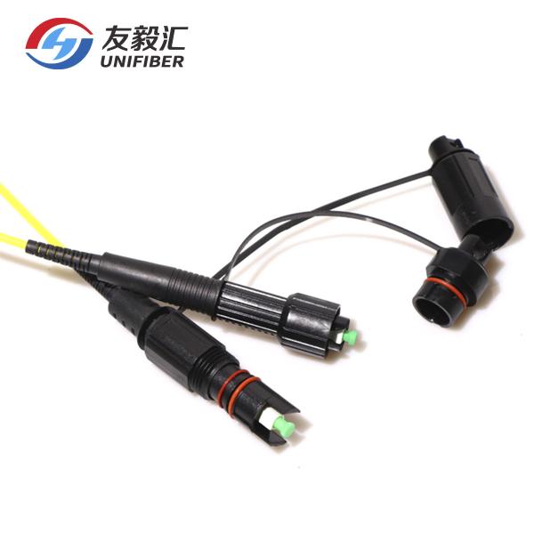 IP67 SC APC To SC APC 3m LSZH Fiber Optic Drop Cable