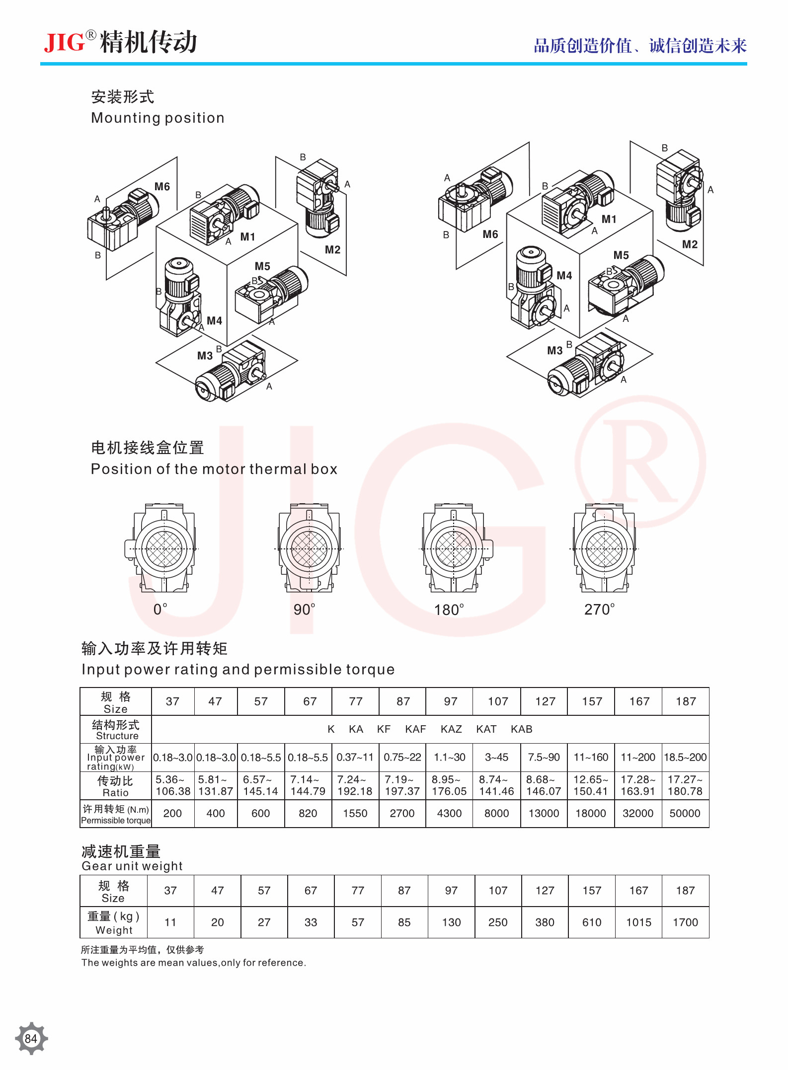 K Series Helical Gear Reducer Helical Bevel Gear Units