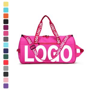 Wholesale Custom Design Water Proof Teen Girls Dance Duffel Bag Fitness Handbags Traveling Weekender Sports Duffle Bags from china suppliers