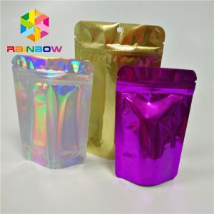 Wholesale Laminated Holographic Laser 3d Display Bags Hologram Heat Transfer Vinyl Pouch from china suppliers