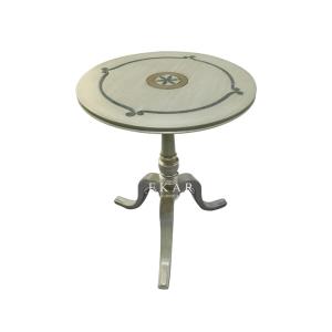 Wholesale Classic Living Room Furniture Round End Wooden Side Table from china suppliers
