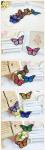 Garment Accessories Butterfly Embroidery Applique with Different Color