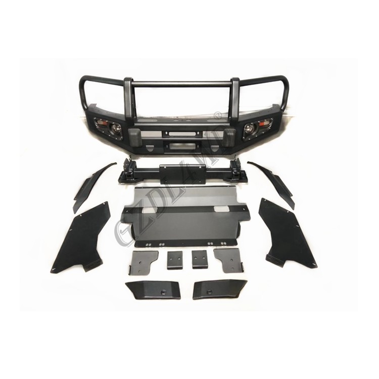 Steel Car Front Bumper Guard Replacement For Lc Fj 100 Series