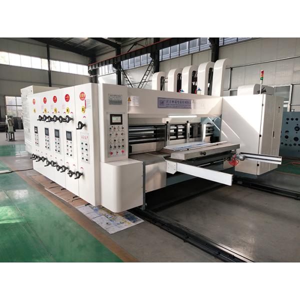 4 Color Automatic Feeding Lead Edge 380v Printer Slotter Die Cutter