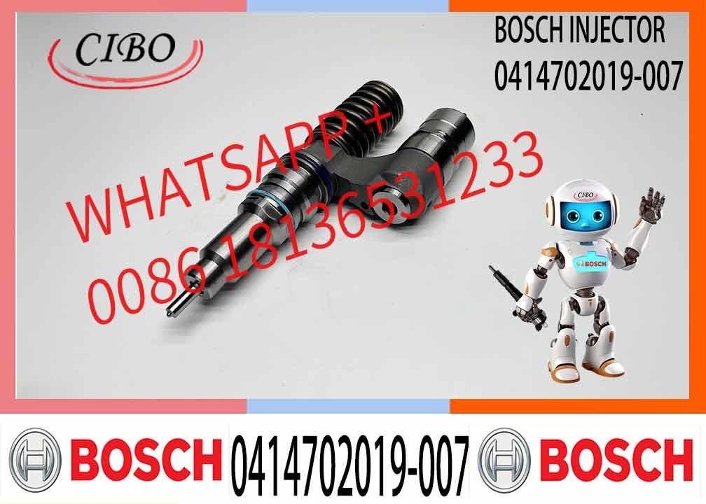 Excavator Injector 0414702019 0414702007 5237196 20440412 8113895 0986441011 0986441111 for Diesel Engine Parts Nozzle A