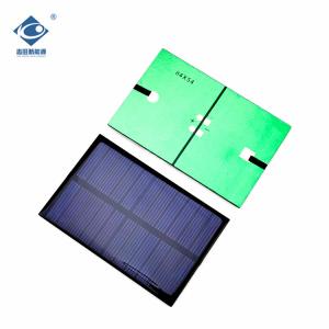 Wholesale 5.5V Strip Solar Photovoltaic Panel 0.6W Customizable Mini Epoxy Solar Panel ZW-8454 from china suppliers