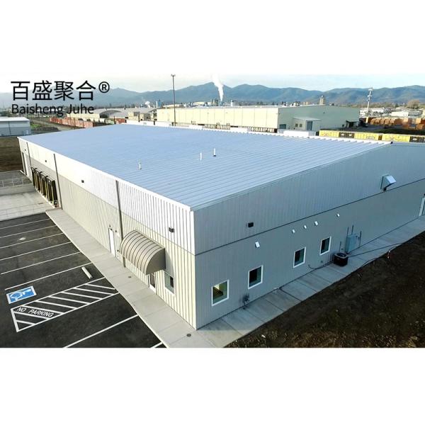 Prefabricated Hall Construction Large Economical Metal Office Warehouse