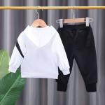 Children's Outfit Sets Toddler Baby Jacket Three Piece Handsome Clothes